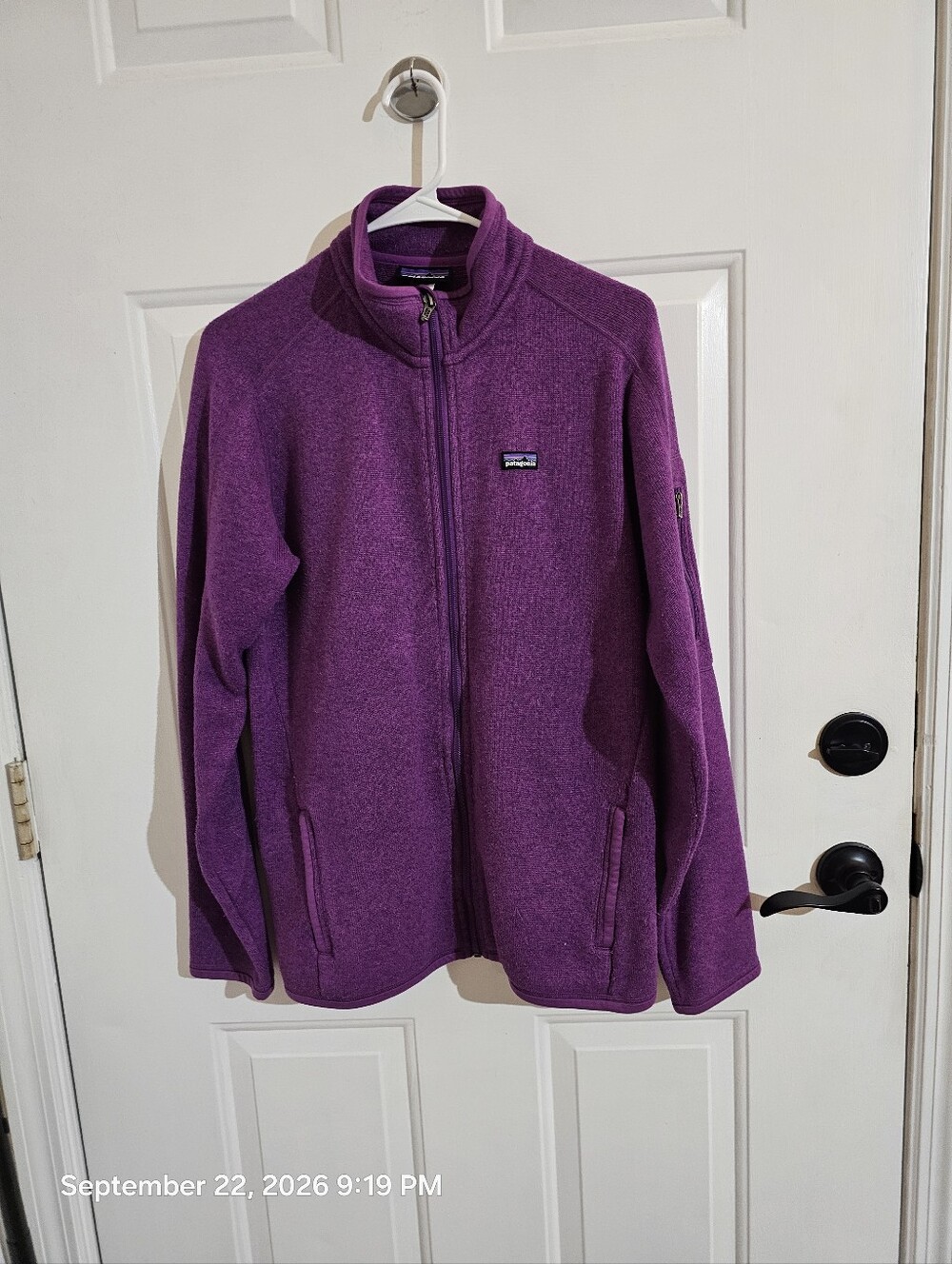 Patagonia Women's Purple Full-Zip Sweater Jacket
